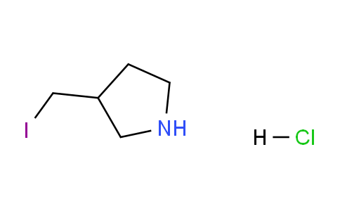 CAS No. 1353976-17-6, 3-(Iodomethyl)pyrrolidine hydrochloride