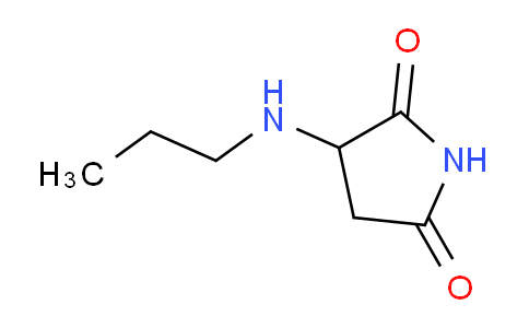 CAS No. 474766-30-8, 3-(Propylamino)pyrrolidine-2,5-dione