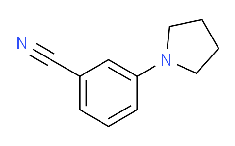 CAS No. 175696-73-8, 3-(Pyrrolidin-1-yl)benzonitrile