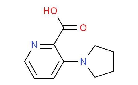 CAS No. 1414866-60-6, 3-(Pyrrolidin-1-yl)picolinic acid