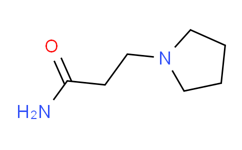 CAS No. 24438-88-8, 3-(Pyrrolidin-1-yl)propanamide