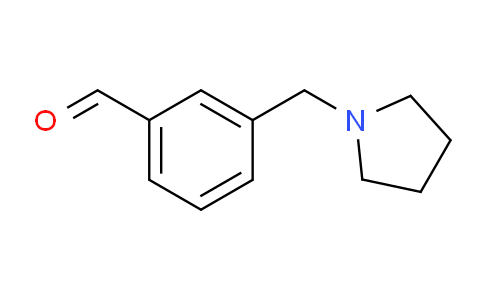 CAS No. 884507-42-0, 3-(Pyrrolidin-1-ylmethyl)benzaldehyde