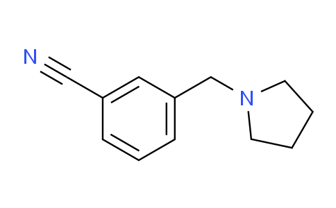 CAS No. 321198-27-0, 3-(Pyrrolidin-1-ylmethyl)benzonitrile