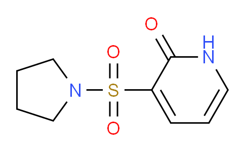 CAS No. 1551867-04-9, 3-(Pyrrolidin-1-ylsulfonyl)pyridin-2(1H)-one