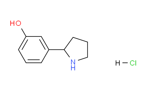 CAS No. 1894060-74-2, 3-(Pyrrolidin-2-yl)phenol hydrochloride