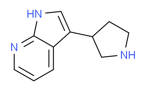 CAS No. 1151768-87-4, 3-(Pyrrolidin-3-yl)-1H-pyrrolo[2,3-b]pyridine