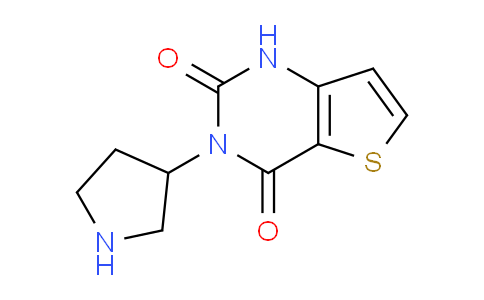 CAS No. 1708427-94-4, 3-(Pyrrolidin-3-yl)thieno[3,2-d]pyrimidine-2,4(1H,3H)-dione