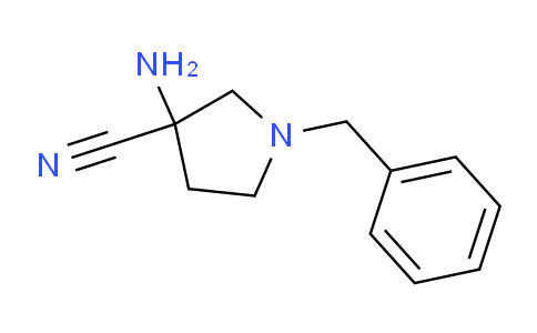 CAS No. 145090-28-4, 3-Amino-1-benzylpyrrolidine-3-carbonitrile