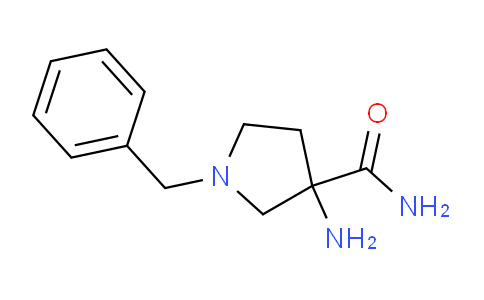 CAS No. 1178219-90-3, 3-Amino-1-benzylpyrrolidine-3-carboxamide