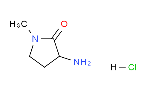 CAS No. 1274891-78-9, 3-Amino-1-methylpyrrolidin-2-one hydrochloride