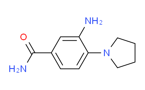 CAS No. 797814-02-9, 3-Amino-4-(pyrrolidin-1-yl)benzamide