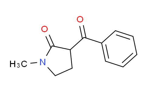 CAS No. 54343-55-4, 3-Benzoyl-1-methylpyrrolidin-2-one