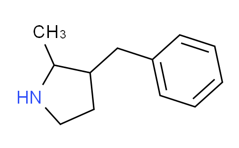CAS No. 1249839-91-5, 3-Benzyl-2-methylpyrrolidine