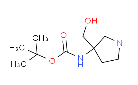 CAS No. 475469-15-9, 3-Boc-Amino-3-(hydroxymethyl)pyrrolidine