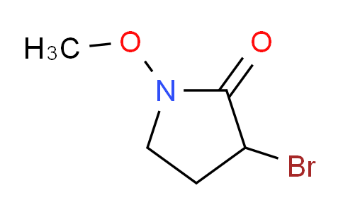 CAS No. 110027-11-7, 3-Bromo-1-methoxypyrrolidin-2-one