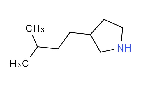 CAS No. 1087763-41-4, 3-Isopentylpyrrolidine