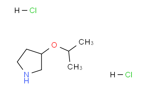 CAS No. 1956319-62-2, 3-Isopropoxypyrrolidine dihydrochloride