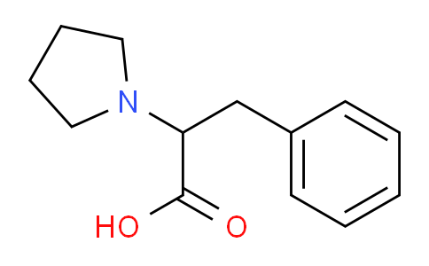 CAS No. 113346-62-6, 3-Phenyl-2-(1-pyrrolidinyl)propionic Acid