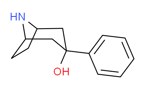 CAS No. 37511-62-9, 3-Phenyl-8-azabicyclo[3.2.1]octan-3-ol