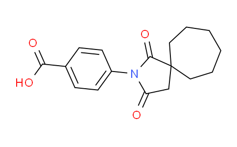 CAS No. 1351392-96-5, 4-(1,3-Dioxo-2-azaspiro[4.6]undecan-2-yl)benzoic acid