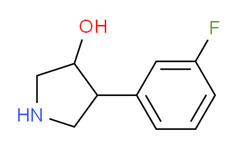 CAS No. 1935505-90-0, 4-(3-Fluorophenyl)pyrrolidin-3-ol