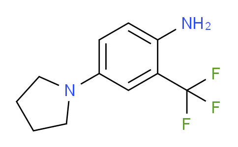 CAS No. 773899-18-6, 4-(Pyrrolidin-1-yl)-2-(trifluoromethyl)aniline