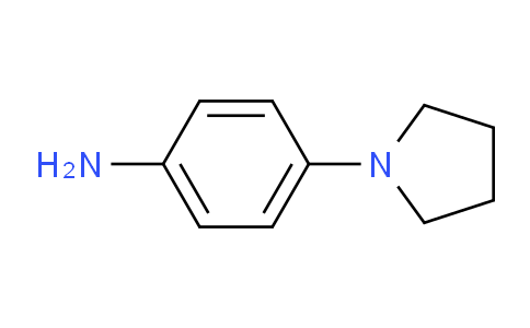 CAS No. 2632-65-7, 4-(Pyrrolidin-1-yl)aniline
