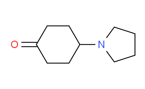 CAS No. 10421-18-8, 4-(Pyrrolidin-1-yl)cyclohexanone