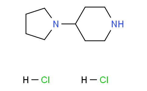 CAS No. 4983-39-5, 4-(Pyrrolidin-1-yl)piperidine dihydrochloride