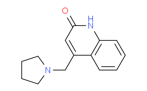 CAS No. 1086393-55-6, 4-(Pyrrolidin-1-ylmethyl)-2(1H)-quinolinone