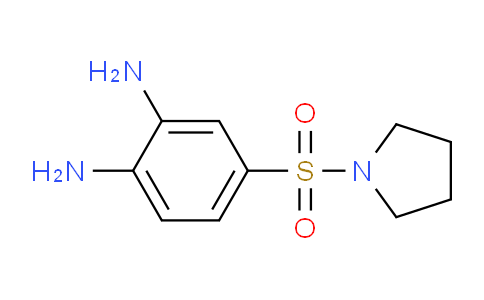 CAS No. 1330751-23-9, 4-(Pyrrolidin-1-ylsulfonyl)benzene-1,2-diamine