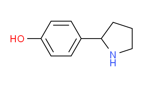 CAS No. 7167-71-7, 4-(Pyrrolidin-2-yl)phenol