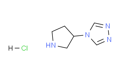 1255098-80-6 | 4-(Pyrrolidin-3-yl)-4H-1,2,4-triazole hydrochloride