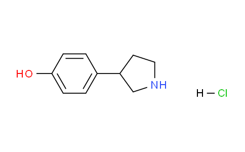 CAS No. 1956356-22-1, 4-(Pyrrolidin-3-yl)phenol hydrochloride