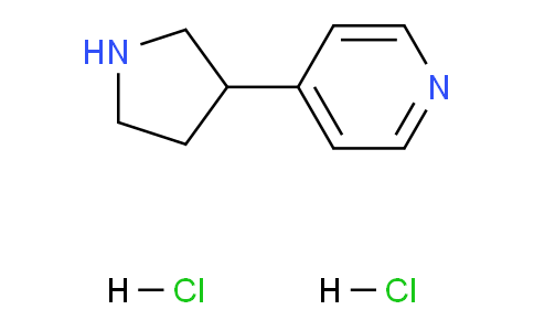 CAS No. 1195901-61-1, 4-(Pyrrolidin-3-yl)pyridine dihydrochloride