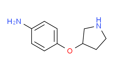 CAS No. 1123169-08-3, 4-(Pyrrolidin-3-yloxy)aniline