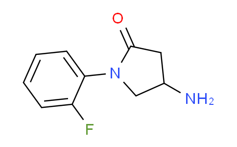 CAS No. 917747-51-4, 4-Amino-1-(2-fluorophenyl)pyrrolidin-2-one