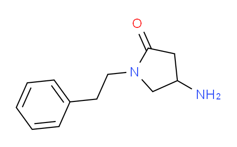 CAS No. 924866-04-6, 4-Amino-1-phenethylpyrrolidin-2-one