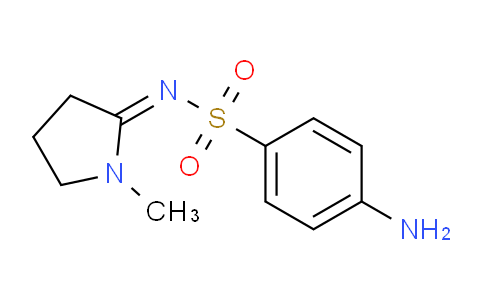 CAS No. 126826-47-9, 4-Amino-N-(1-methylpyrrolidin-2-ylidene)benzenesulfonamide
