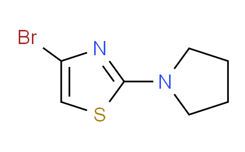 CAS No. 1017781-56-4, 4-Bromo-2-(pyrrolidin-1-yl)-1,3-thiazole