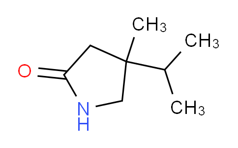 CAS No. 1217862-71-9, 4-Isopropyl-4-methylpyrrolidin-2-one
