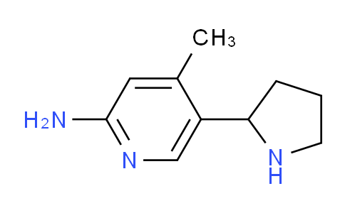 CAS No. 1270431-81-6, 4-Methyl-5-(pyrrolidin-2-yl)pyridin-2-amine