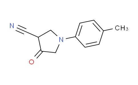 CAS No. 5199-55-3, 4-Oxo-1-(p-tolyl)pyrrolidine-3-carbonitrile