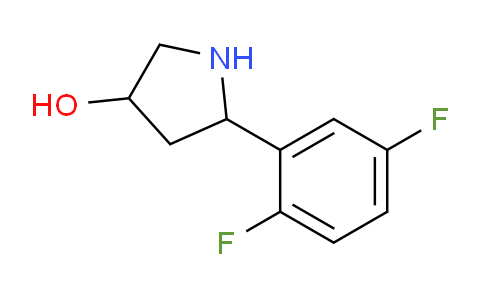 CAS No. 1339594-69-2, 5-(2,5-Difluorophenyl)pyrrolidin-3-ol