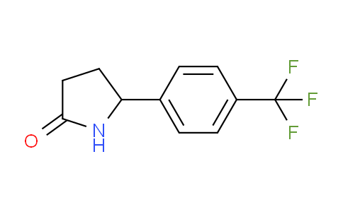 CAS No. 1314714-03-8, 5-(4-(Trifluoromethyl)phenyl)pyrrolidin-2-one