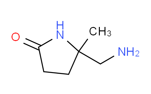CAS No. 1314906-58-5, 5-(Aminomethyl)-5-methylpyrrolidin-2-one