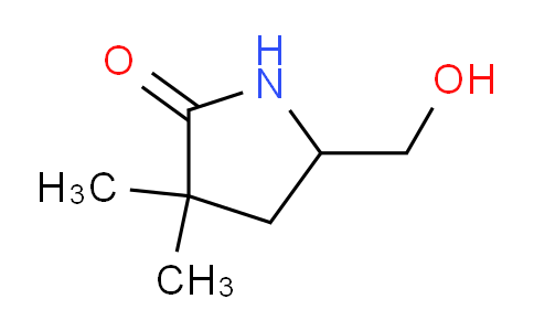 CAS No. 133390-85-9, 5-(Hydroxymethyl)-3,3-dimethylpyrrolidin-2-one