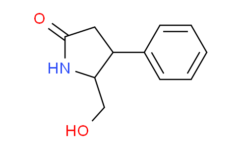 CAS No. 133390-88-2, 5-(Hydroxymethyl)-4-phenylpyrrolidin-2-one