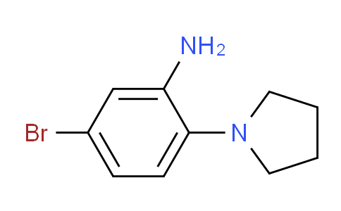 CAS No. 1016795-07-5, 5-Bromo-2-(pyrrolidin-1-yl)aniline