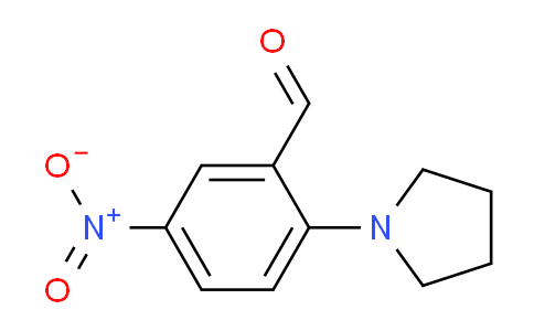 CAS No. 30742-59-7, 5-Nitro-2-(pyrrolidin-1-yl)benzaldehyde